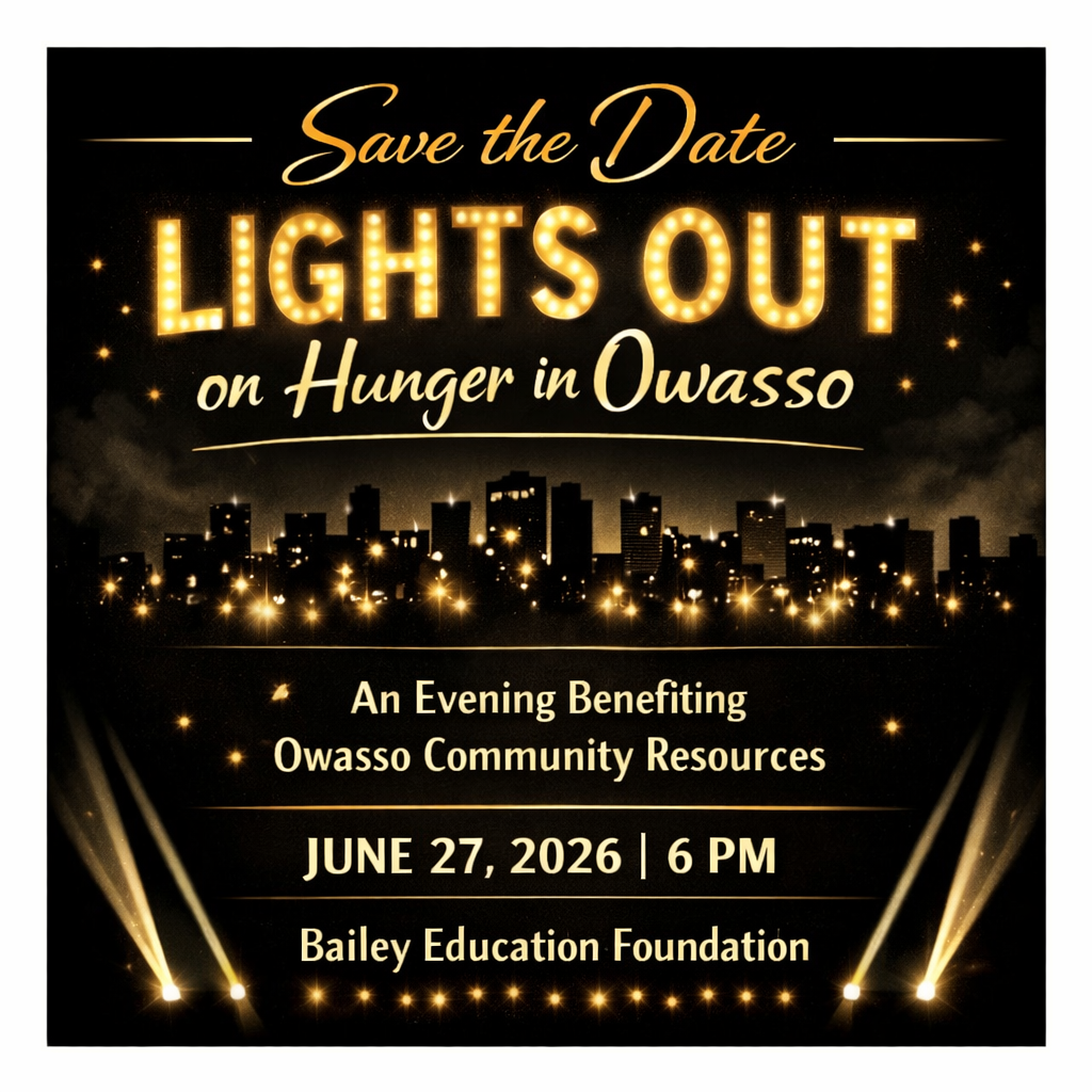 Lights Out on Hunger in Owasso - logo